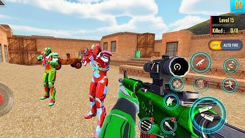 Fps Robot Shooting Games - CounterTerrorist Game _ Android Gameplay #3