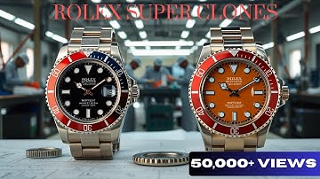 How FAKE ROLEX SUPER CLONES are made