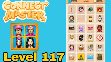 Connect master match puzzle level 117 solution walkthrough