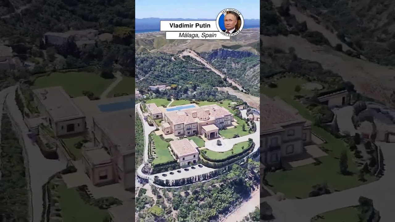 Vladimir Putin’s vacation home in Málaga, Spain worth $55 million!