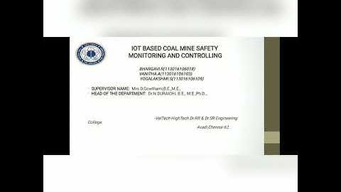 Batch-23 Coal mine safety monitoring and controlling