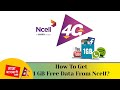 How To Get Ncell 1 GB Free Data