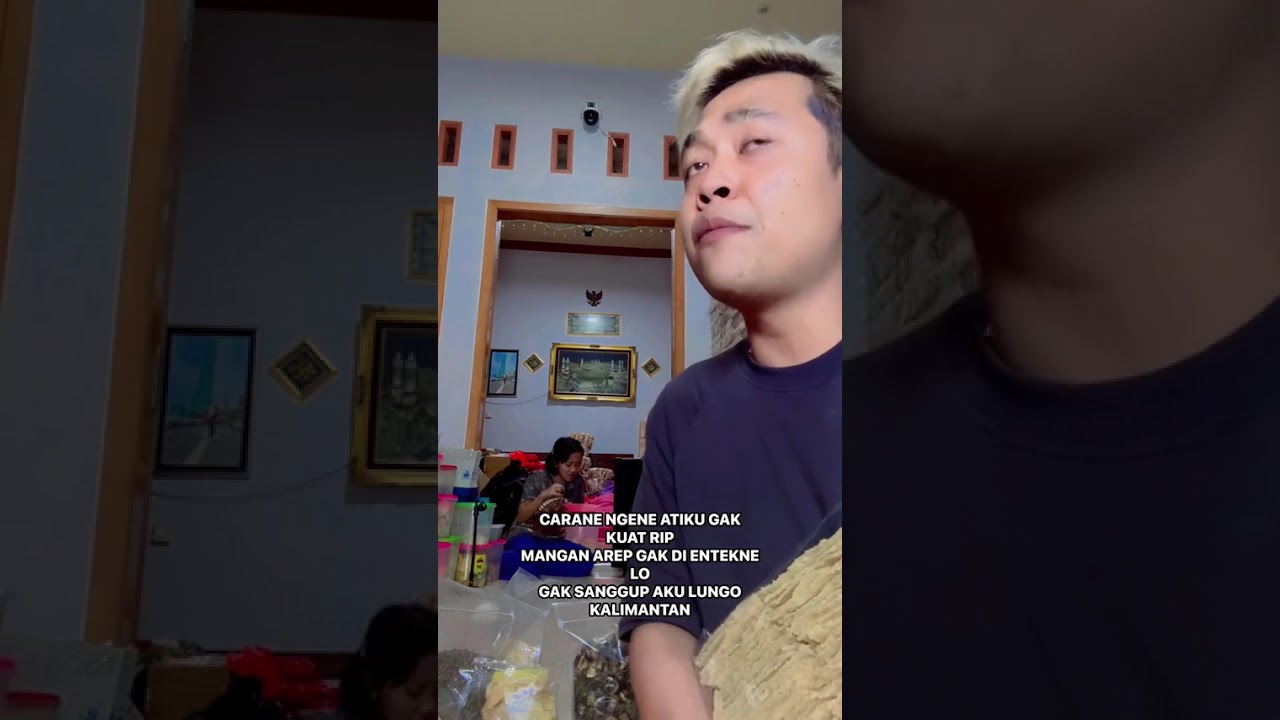 Aktingnya mas tapao buat nyuruh adiknya makan good job.. semoga sehat semua.. amiin 