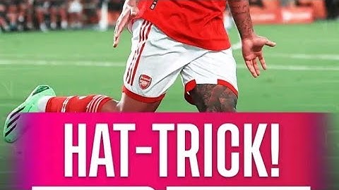Gabriel Jesus Faz um HAT-TRICK | Arsenal VS Sevilla_Amistoso_Pré-Temporada