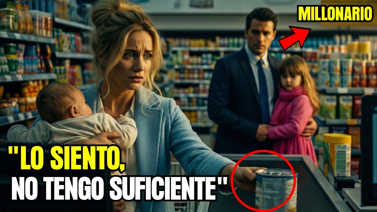 El millonario vio a una madre soltera pobre devolver la leche — lo que hizo después impactó a todos