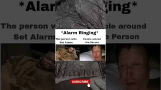 Alarm Ringing shorts 132 funny meme memes