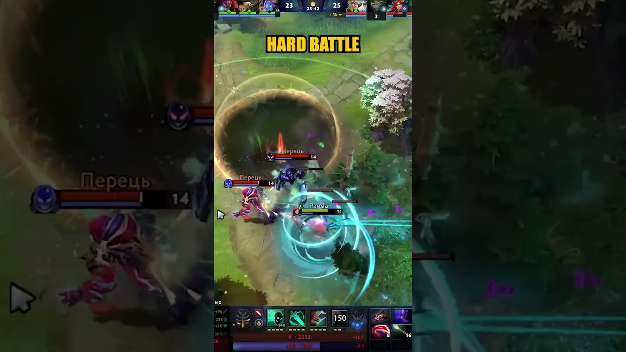 Dota 2 WTF - Hard Battle