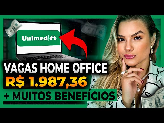 UNIMED CONTRATANDO DIGITADOR ONLINE HOME OFFICE