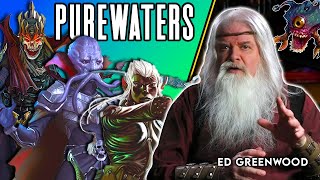 Drow fought Mind Flayers for this Underdark domain of a "Drowned Lich"