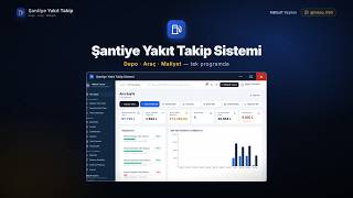 Şantiye Yakıt Takip Programı | Depo, Araç ve Yakıt Maliyeti Tek Programda – MBSoft Yazılım screenshot 1