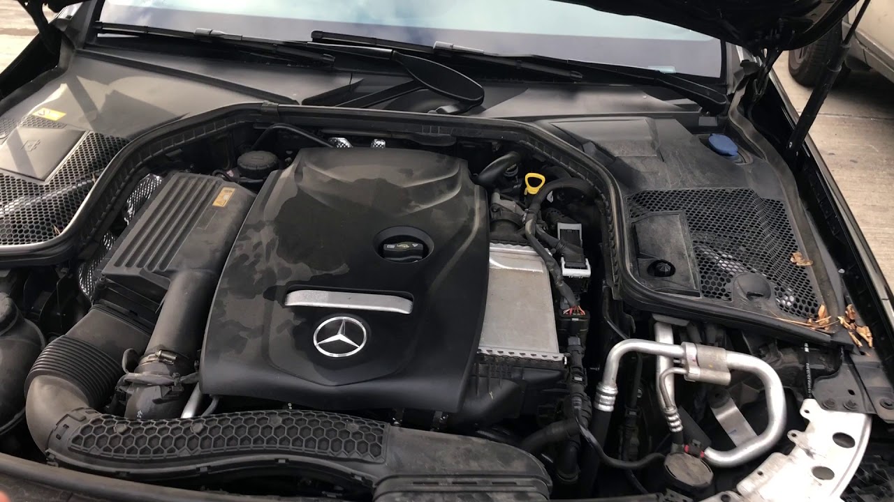MERCEDES-BENZ C 300 - WHERE TO ADD OIL