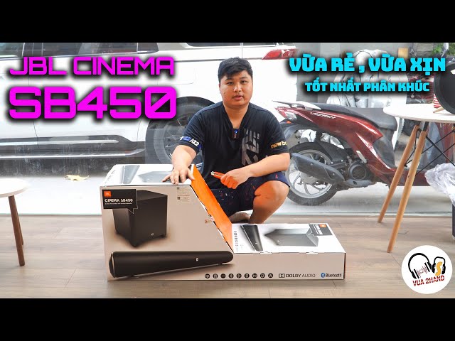 JBL SB450 - UNBOXING AND REVIEW | soundbar tốt nhất trong tầm giá , đánh quá uy lực !!!