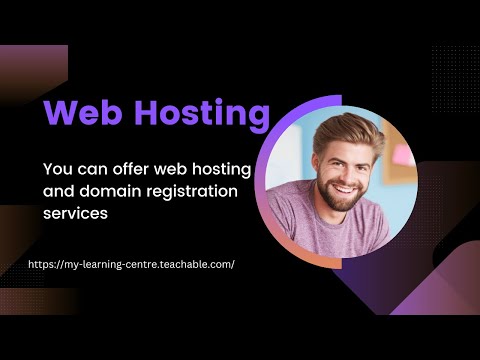 You can offer web hosting and domain registration services-web hosting