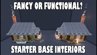 Fancy or Functional? Starter Base Interiors! #minecraft #thegardenawakens
In this video well cover both a fancy interior decorated starter house and a fully functional storage starter house - which is your favorite?
For the storage starter house, you get plenty of storage, a full enchanting setup, all of your work stations - and all within easy reach of the ground floor!
For the decorated house, you get less storage, but we fit in just about everything you need including a full enchanting setup!
0:00 Intro
0:48 Functional Storage House
8:01 Fancy Decorated House
21:24 Quick Comparison
23:28 Let me know your favorite!
Mods in Use:
Fabric
Iris/Sodium (Complementary Shaders)
Zoomify
Share your builds with me on the CraftWorks SMP Discord:
https://discord.gg/pjeEdkSbF9
#minecraft #minecraftsurvival #craftworkssmp #creativeminecraft #thegardenawakensupdate Fancy or Functional? Starter Base Interiors! #minecraft #thegardenawakens