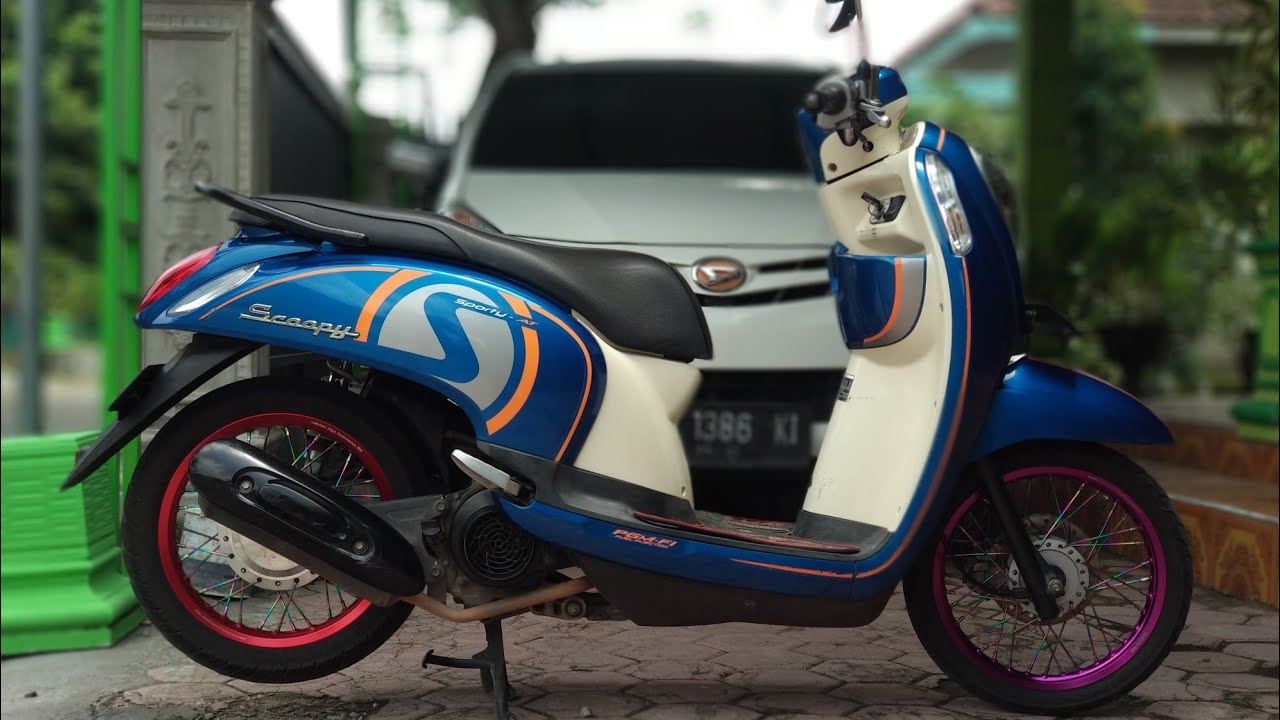 ✔️18+ Spesifikasi tentang Modifikasi motor scoopy velg 14 jari jari - Terbaru 18