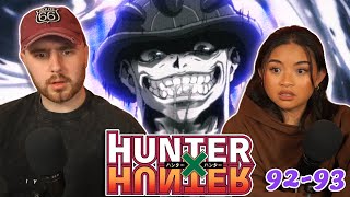 THE KING IS BRUTAL!! - Hunter X Hunter Episode 92 + 93 REACTION + REVIEW!