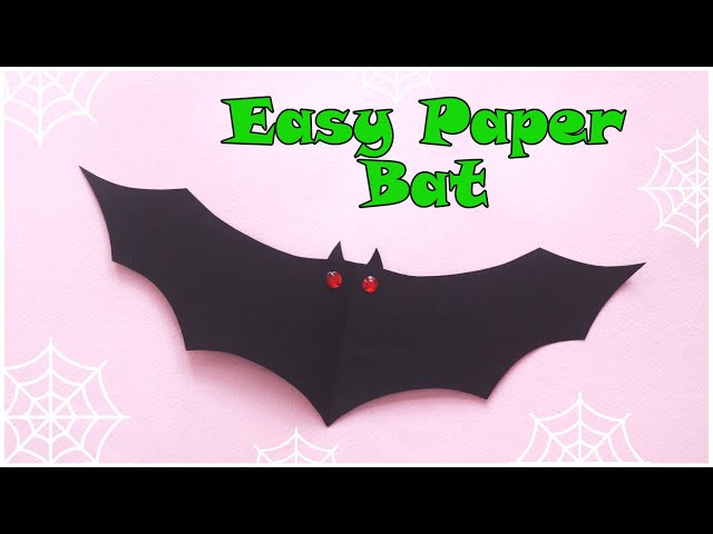 DIY Paper Bats • PMQ for two