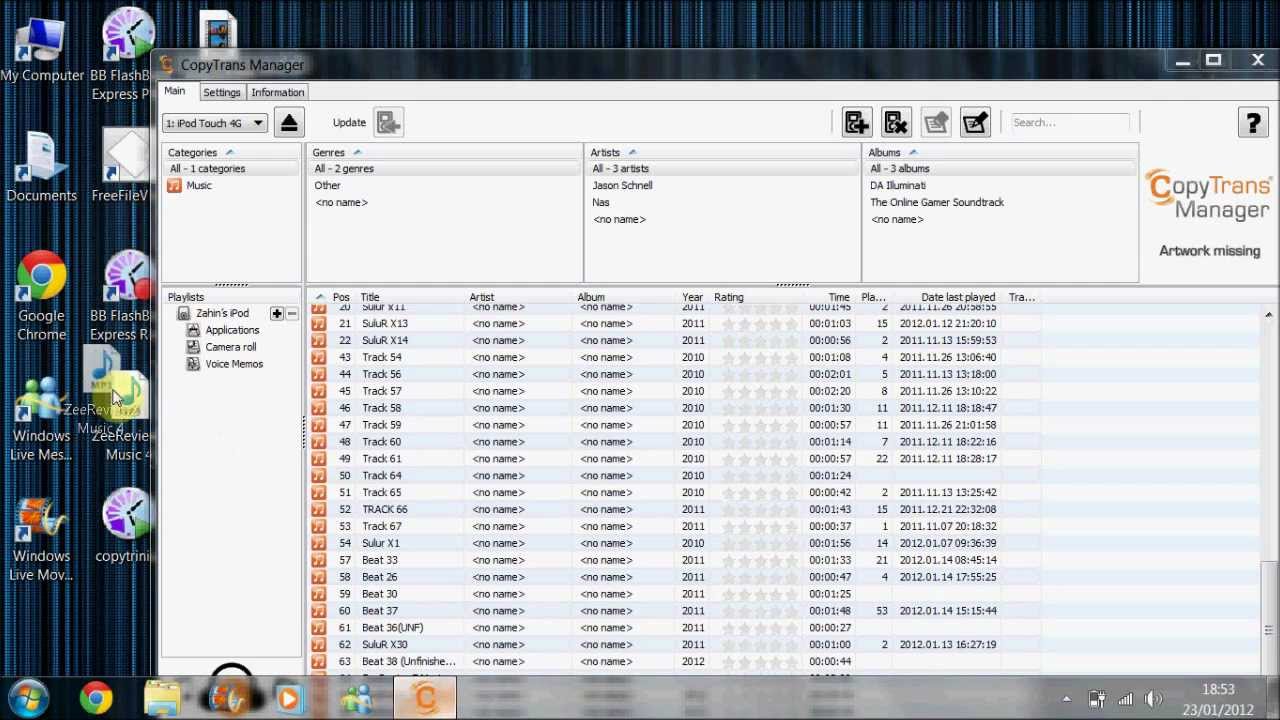 How To Sync Music On iPod/iPhone Without iTunes Problems Fix YouTube
