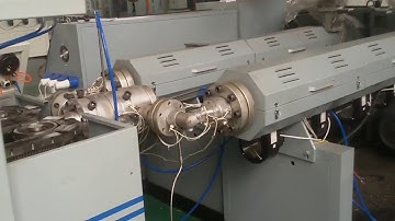 HDPE double wall corrugated pipe machine/ DWC pipe production line