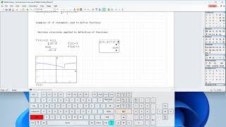Examples of if statements used to define functions