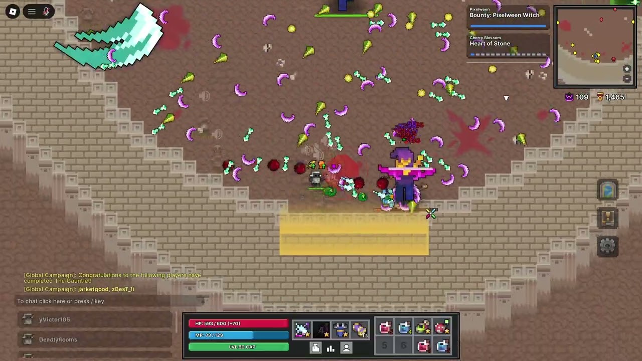 Roblox: Pixel Quest! - November 22th 2025 Gauntlet Clear