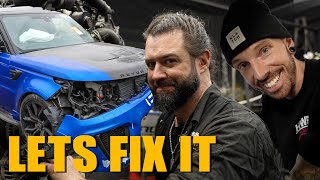 THE-MACHINE-SHOP TV Ep3: Repairing Mat Armstrong's Range Rover Engine.