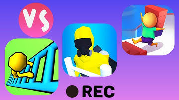 Ladder.io -vs- Ladder Race -vs- Stair Run || Android iOS Gameplay Walkthrough