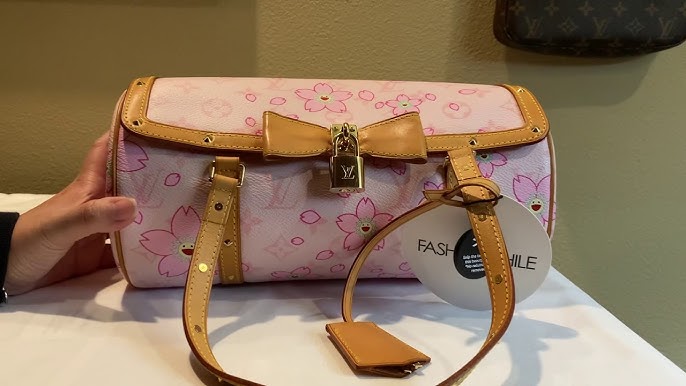 How to Spot Louis Vuitton Murakami Cherry Blossom Monogram Bag 