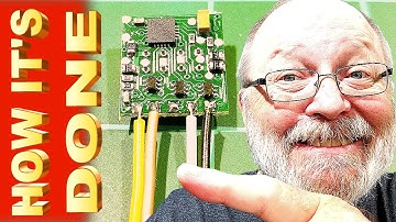 Easy Soldering On DCC Decoder Function Pads