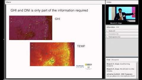 Solar resource data - presentation by Harsh Goenka & Riaan Meyer (ESMAP workshop)