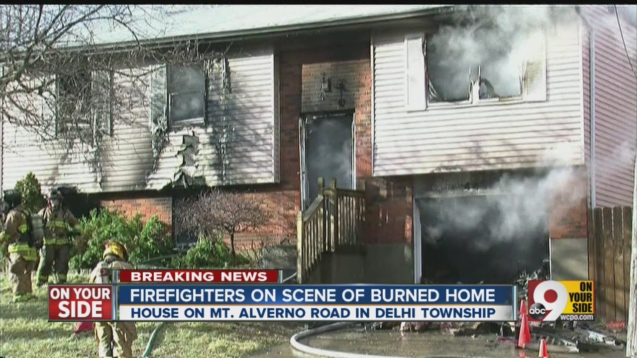 Delhi Twp. home a 'total loss' after fire
