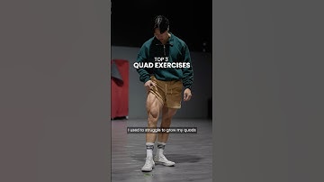 These are the TOP exercises I used to grow my QUADS 🦵🏼