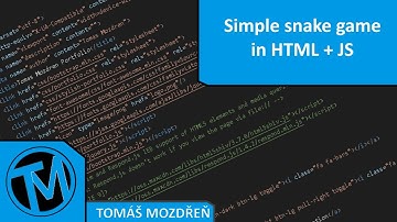 Coding time lapse - Simple snake game in HTML + JS