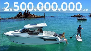 Từ 2,5 TỶ sở hữu ngay Du Thuyền - ƯỚC MƠ TRONG TẦM TAY với Merry Fisher 695 series 2 [REVIEW #16]