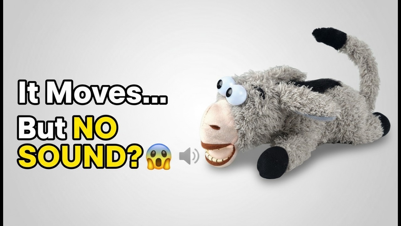 Crazy Donkey Toy Repair | Moves But Has No Sound!