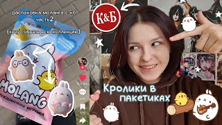 ПАКЕТИКИ С МОЛАНГОМ ИЗ КБ | собрала всю коллекцию ( ну почти..) | тик ток кролики