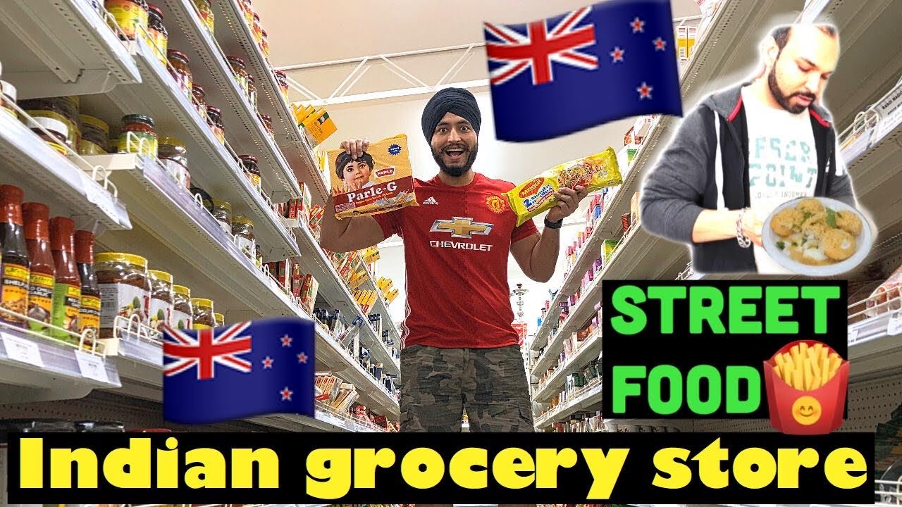 Indian Grocery Store 🇳🇿 & Street food 🍔 Patel brothers in NeWzealand.l