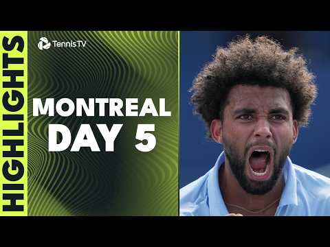 Jodar Takes On Musetti, de Minaur Battles Norrie; Fils In Action | Montreal 2026 Day 5 Highlights
