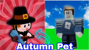 Autumn Event And I Got A Pretty God Minion In Minion Simulator