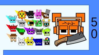 20 Square Sprunki Race : Knife League : Only 1 Will Survive