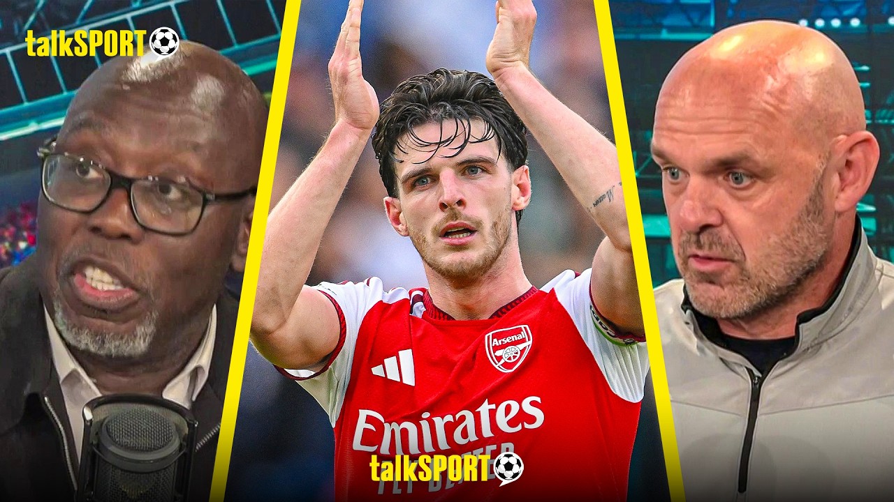 "THAT'S NOT VIOLENT" Danny Murphy & Darren Lewis CLASH over if Declan Rice deserved a red card