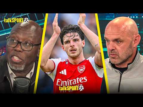 "THAT'S NOT VIOLENT" Danny Murphy & Darren Lewis CLASH over if Declan Rice deserved a red card