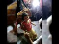 Two years old little girl doing amazing dance on dhol