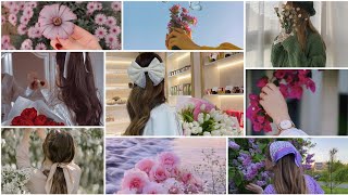 Girl dpz with flowers💐|| latest dpz for WhatsApp