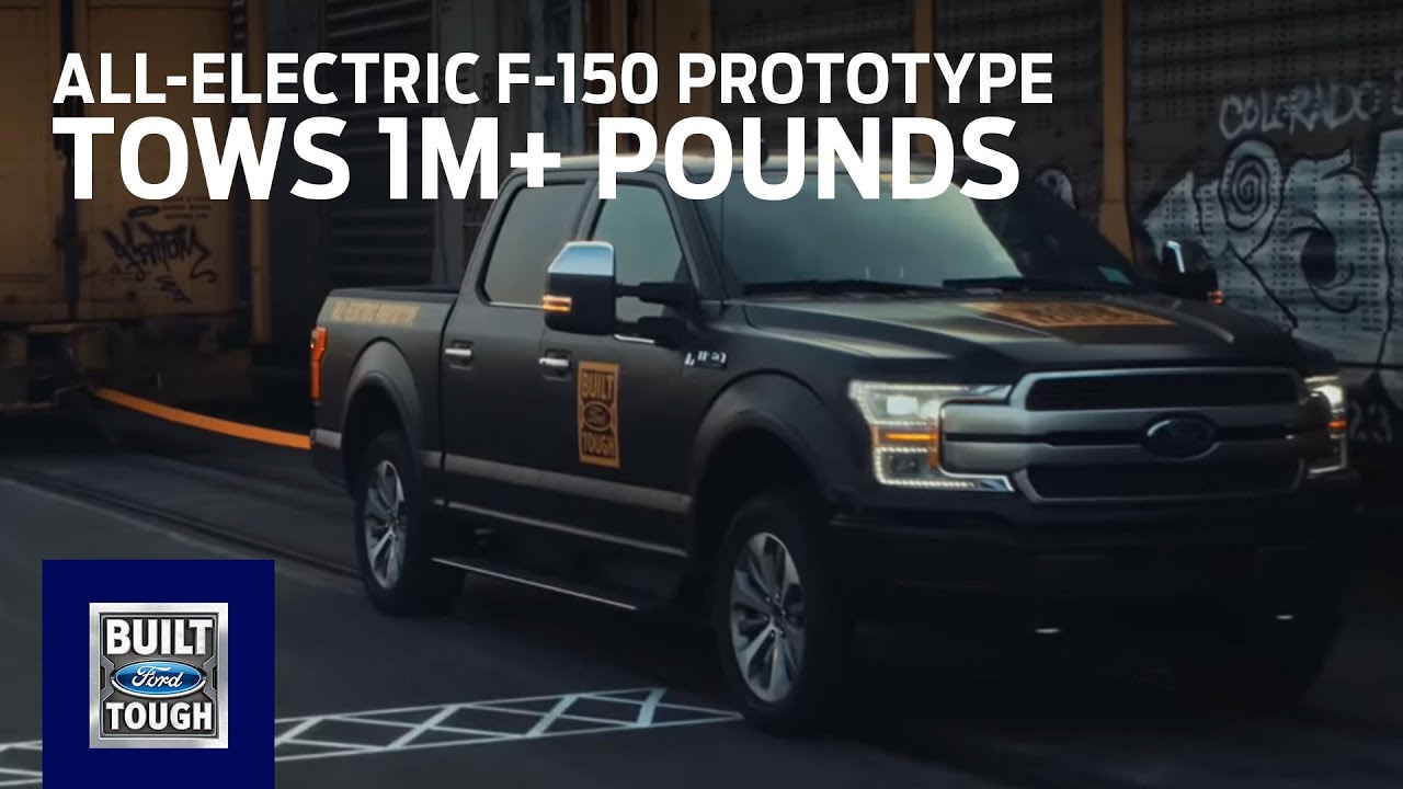 All-Electric F-150 Prototype: Tows 1M+ Pounds | F-150 | Ford