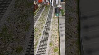 O scale train layout remodel. ￼ #modelrailroad #ogauge #ogaugetrains #art
