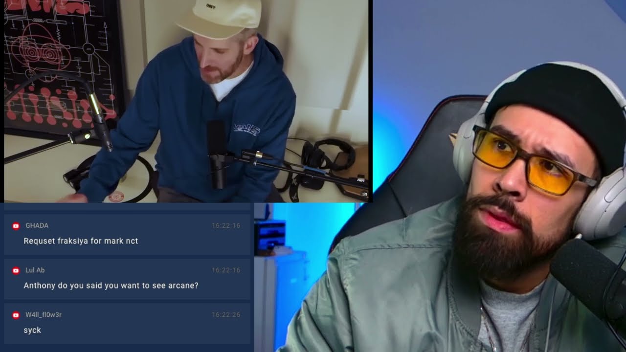 Harry Mack DRUMS while FREESTYLING REACTION