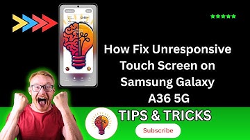 How To Fix Unresponsive Touch Screen on Samsung Galaxy A36 5G | Step-by-Step Guide 2025!