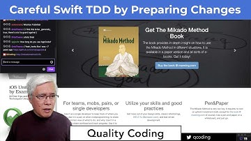 Careful Swift TDD by Preparing Changes (Live Coding)