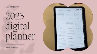 2023 Digital Planner Walkthrough